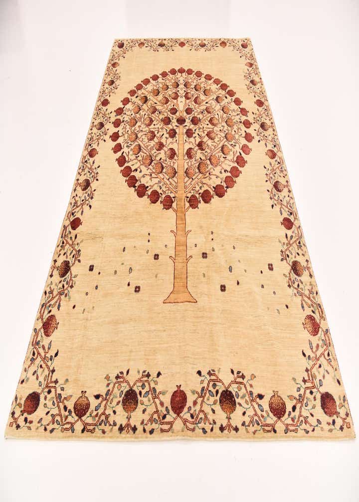 6' 4 x 9' 5 Hand Knotted Ariana Ziegler Wool Rug