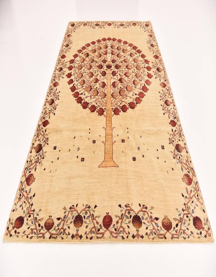 Detail image of 6' 4 x 9' 5 Hand Knotted Ariana Ziegler Wool Rug