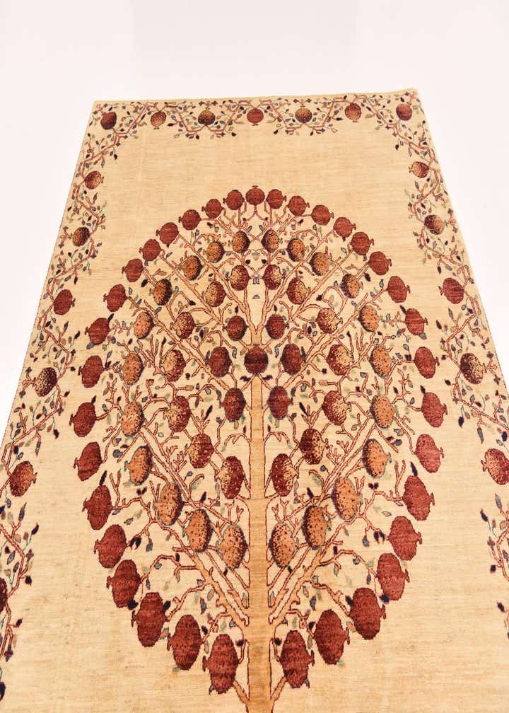 6' 4 x 9' 5 Hand Knotted Ariana Ziegler Wool Rug