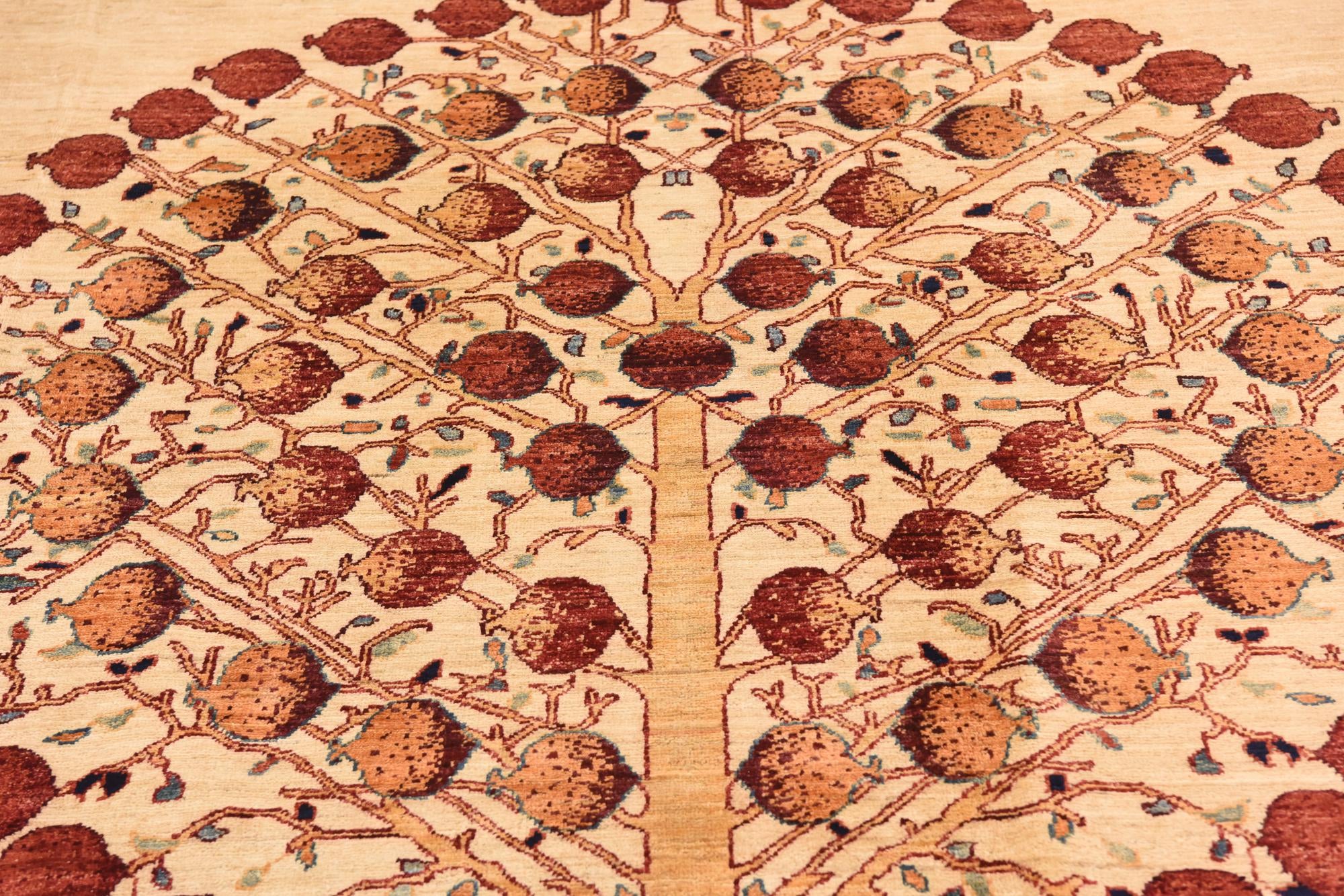 6' 4 x 9' 5 Hand Knotted Ariana Ziegler Wool Rug