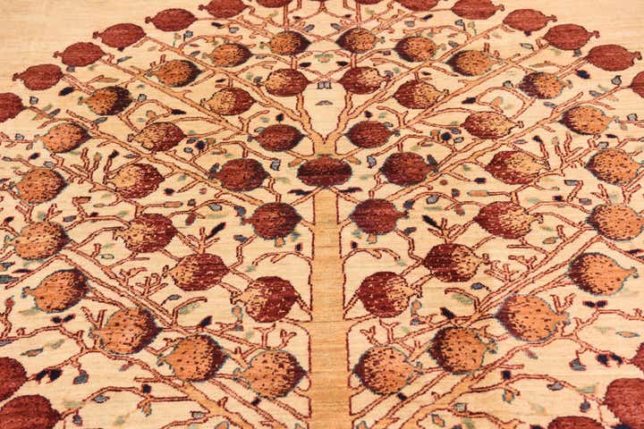 6' 4 x 9' 5 Hand Knotted Ariana Ziegler Wool Rug