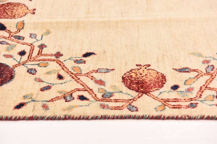 6' 4 x 9' 5 Hand Knotted Ariana Ziegler Wool Rug