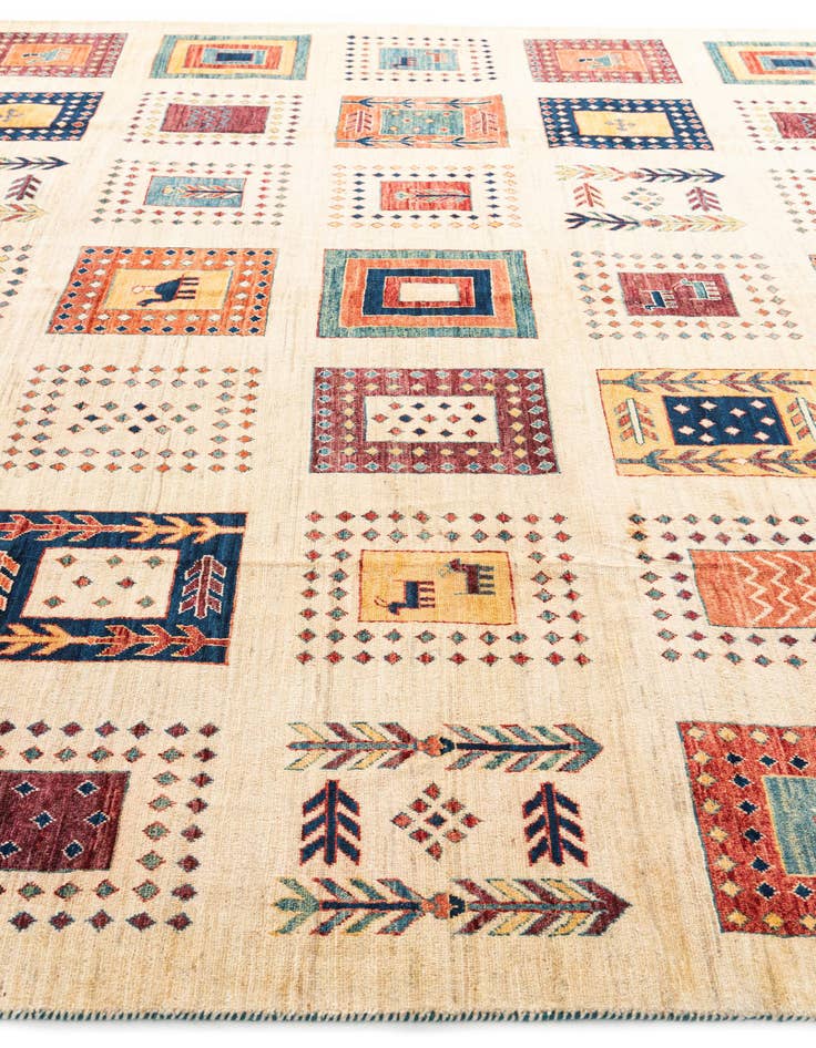 Detail image of 9' 10 x 13' 2 Hand Knotted Ariana Ziegler Oriental Rug