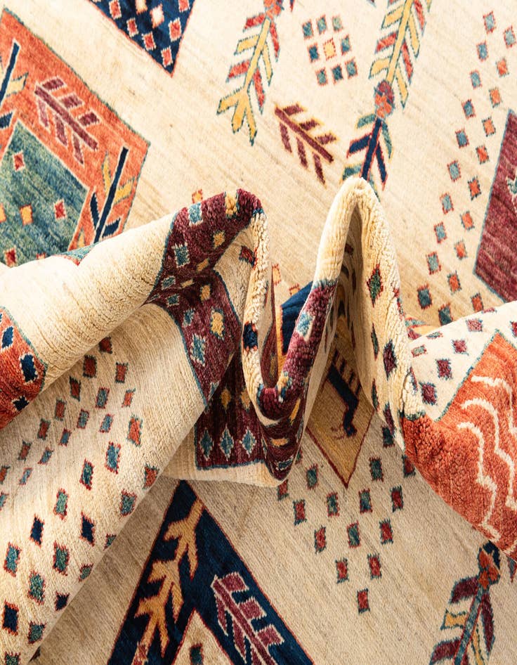 Detail image of 9' 10 x 13' 2 Hand Knotted Ariana Ziegler Oriental Rug