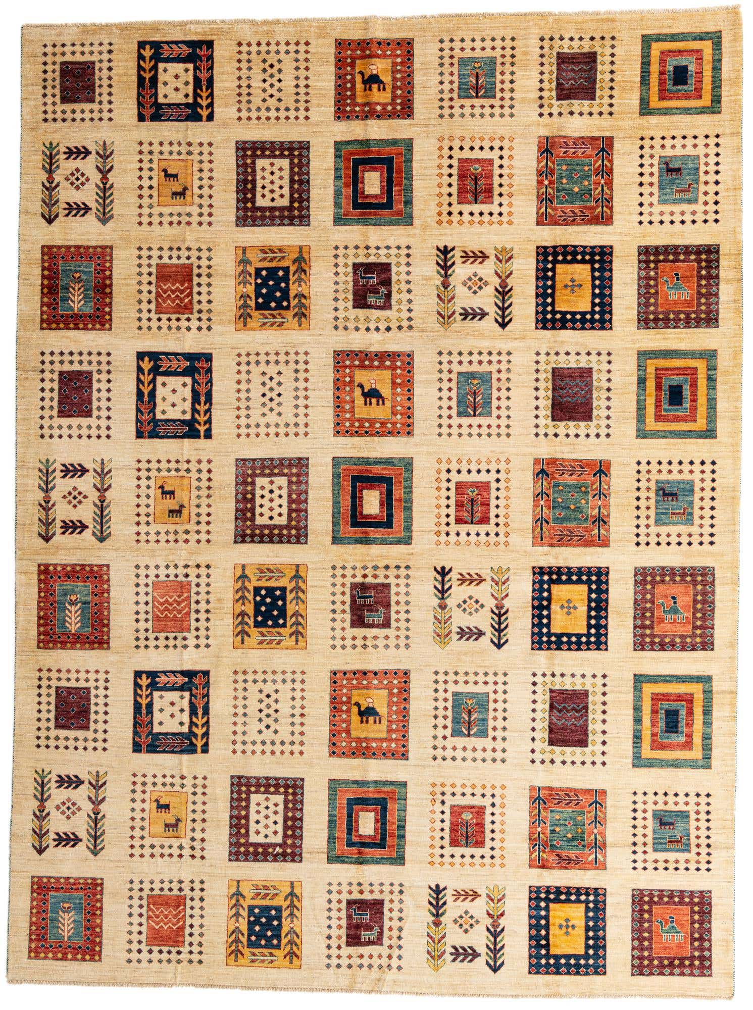 9' 10 x 13' 2 Hand Knotted Ariana Ziegler Oriental Rug
