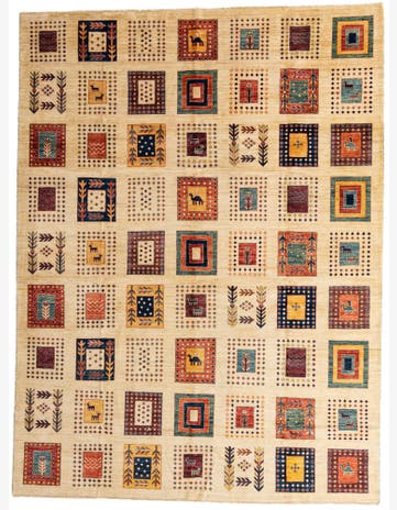 9' 10 x 13' 2 Hand Knotted Ariana Ziegler Oriental Rug