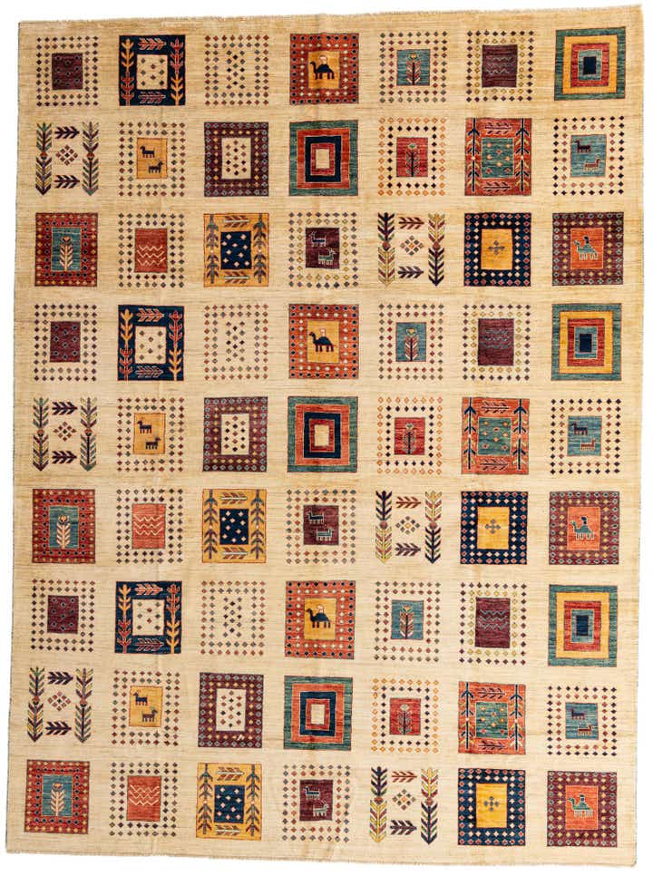 9' 10 x 13' 2 Hand Knotted Ariana Ziegler Oriental Rug
