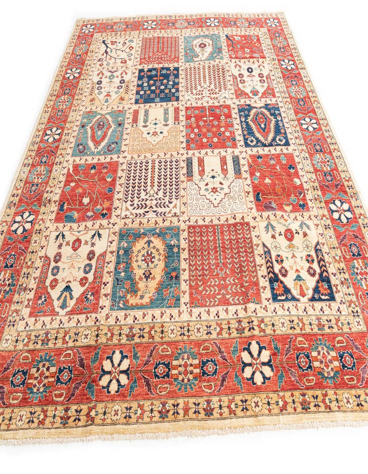 Detail image of 8' 3 x 9' 3 Hand Knotted Ariana Ziegler Oriental Rug