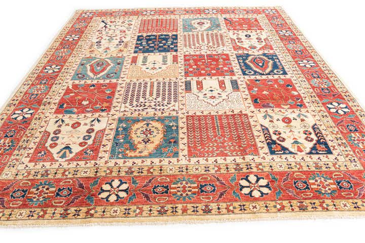 8' 3 x 9' 3 Hand Knotted Ariana Ziegler Oriental Rug