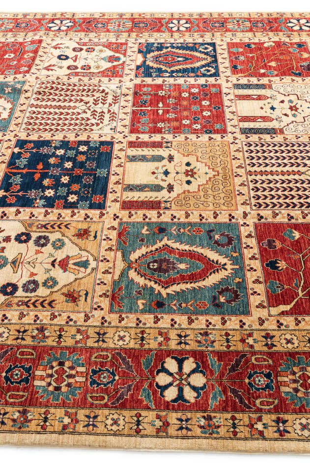 Detail image of 8' 3 x 9' 3 Hand Knotted Ariana Ziegler Oriental Rug
