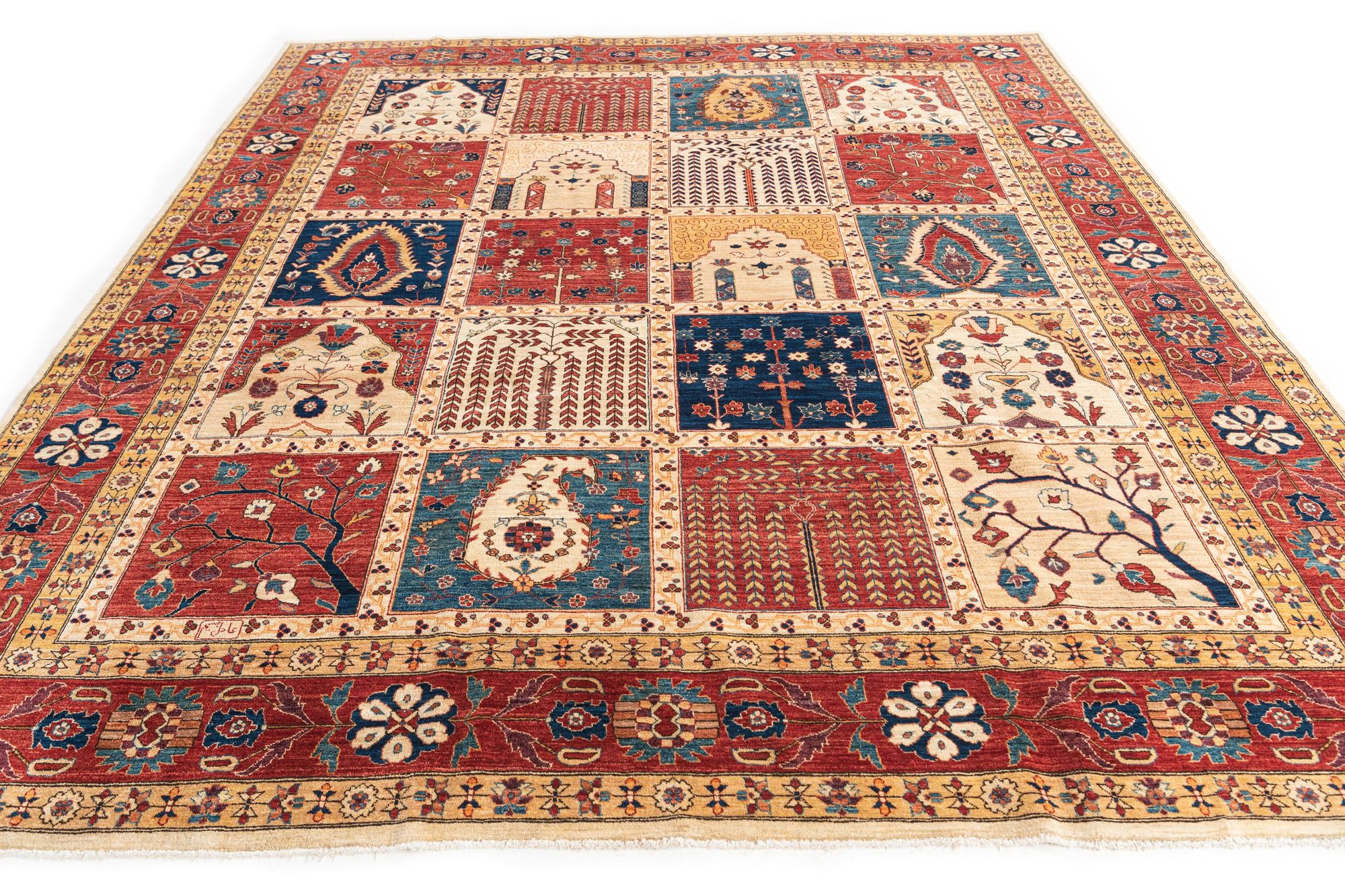 8' 3 x 9' 8 Hand Knotted Ariana Ziegler Oriental Rug