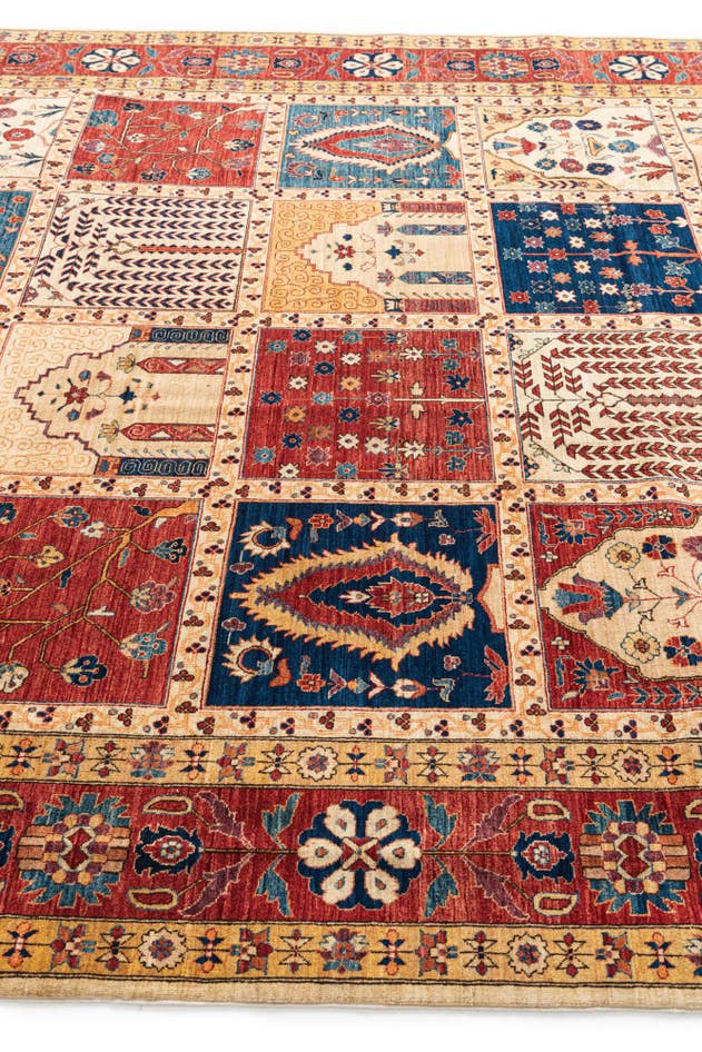 Detail image of 8' 3 x 9' 8 Hand Knotted Ariana Ziegler Oriental Rug