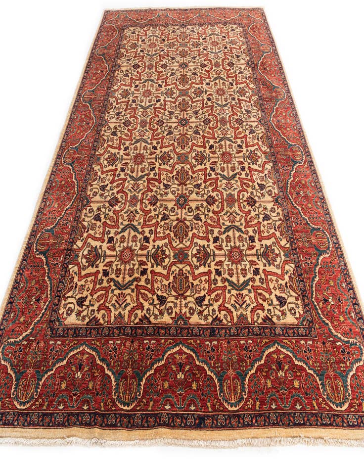 Detail image of 7' 1 x 10' 1  Hand Knotted Ariana Ziegler Oriental Rug