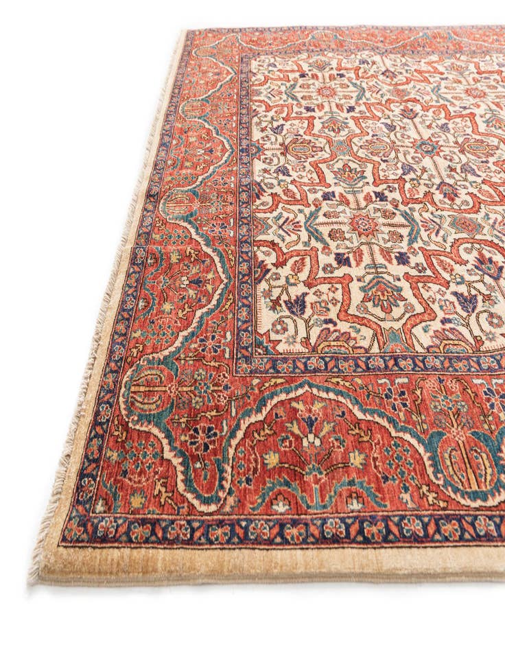 Detail image of 7' 1 x 10' 1  Hand Knotted Ariana Ziegler Oriental Rug