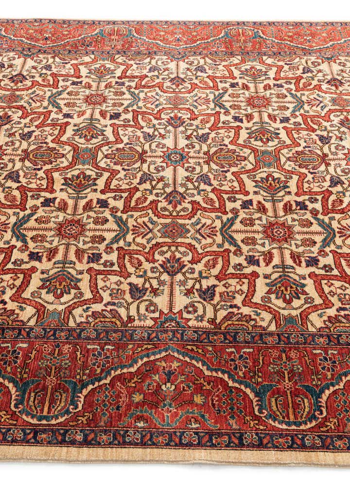 7' 1 x 10' 1 Hand Knotted Ariana Ziegler Oriental Rug