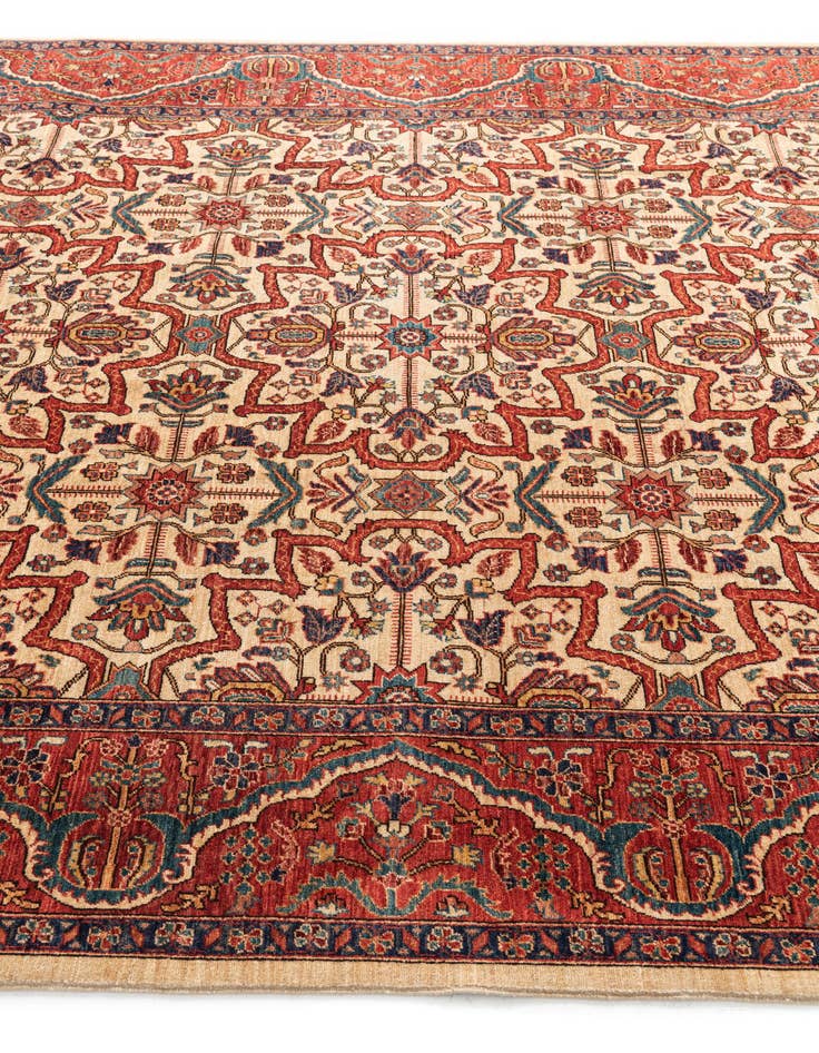 Detail image of 7' 1 x 10' 1  Hand Knotted Ariana Ziegler Oriental Rug