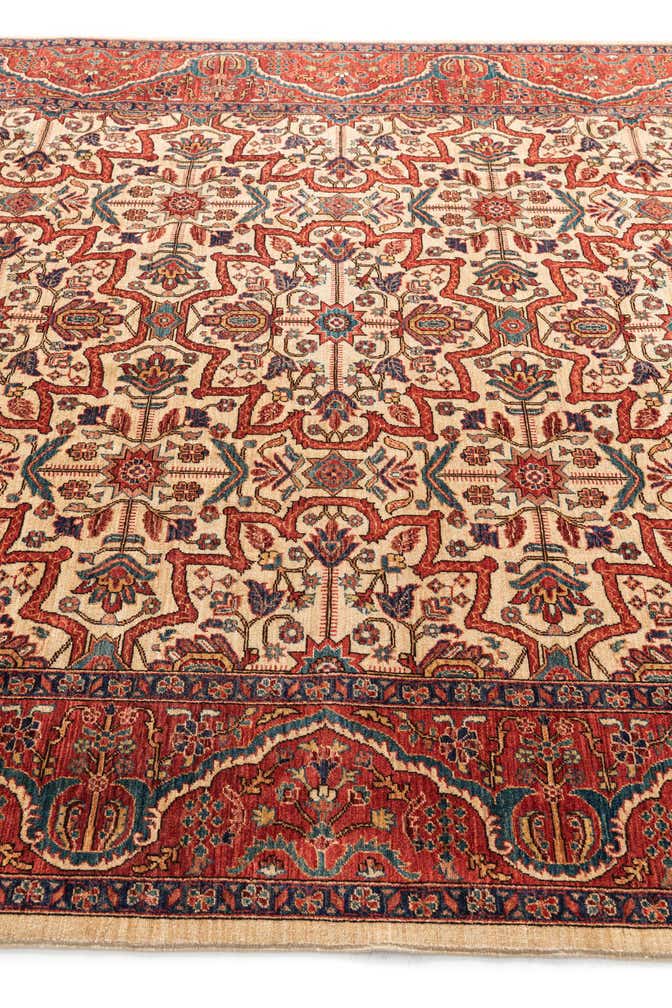 7' 1 x 10' 1 Hand Knotted Ariana Ziegler Oriental Rug