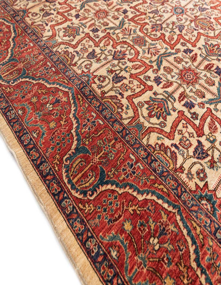 Detail image of 7' 1 x 10' 1 Hand Knotted Ariana Ziegler Oriental Rug