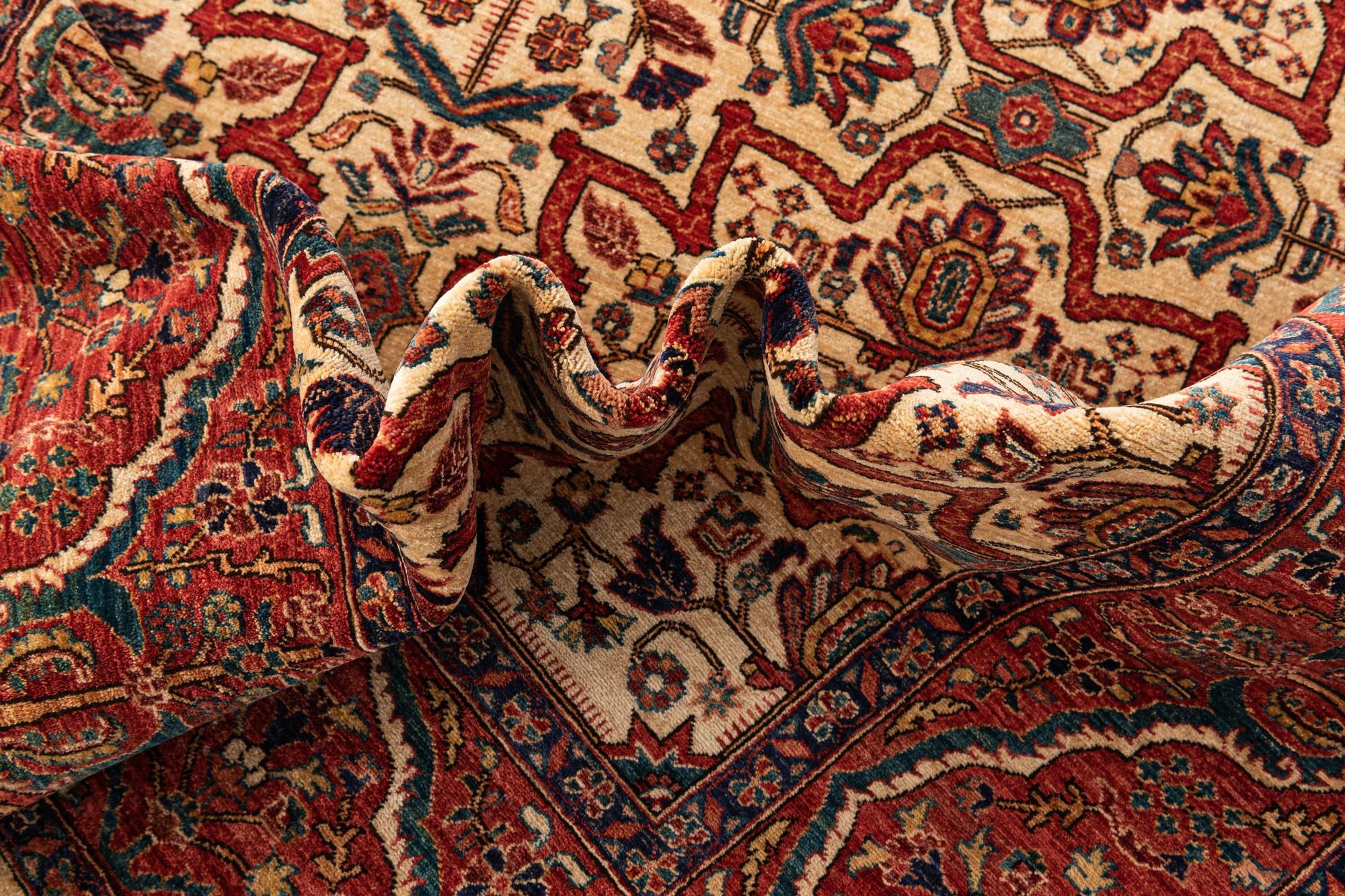 7' 1 x 10' 1 Hand Knotted Ariana Ziegler Oriental Rug