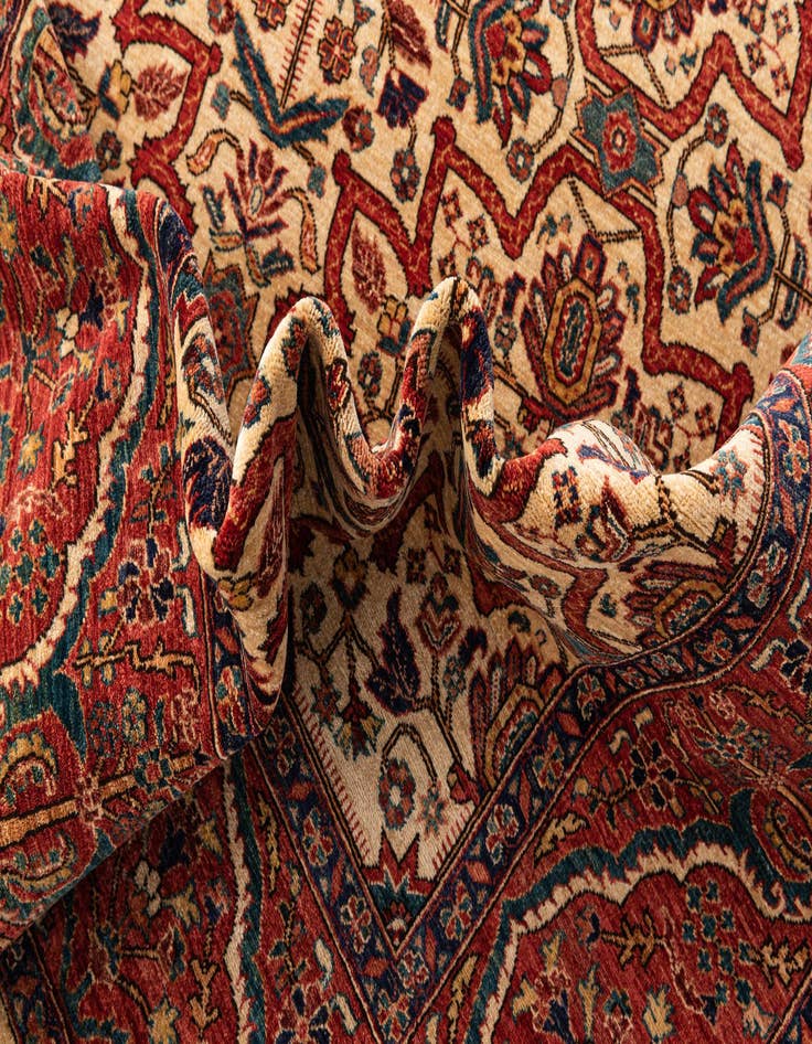 Detail image of 7' 1 x 10' 1  Hand Knotted Ariana Ziegler Oriental Rug
