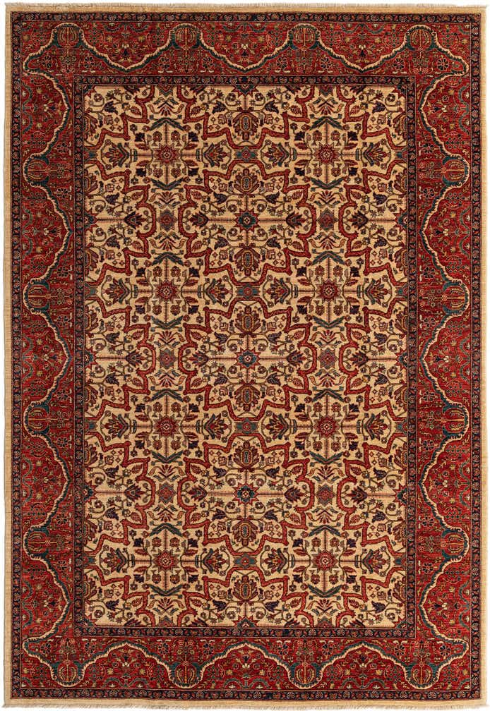 7' 1 x 10' 1 Hand Knotted Ariana Ziegler Oriental Rug