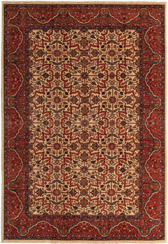 Detail image of 7' 1 x 10' 1 Hand Knotted Ariana Ziegler Oriental Rug
