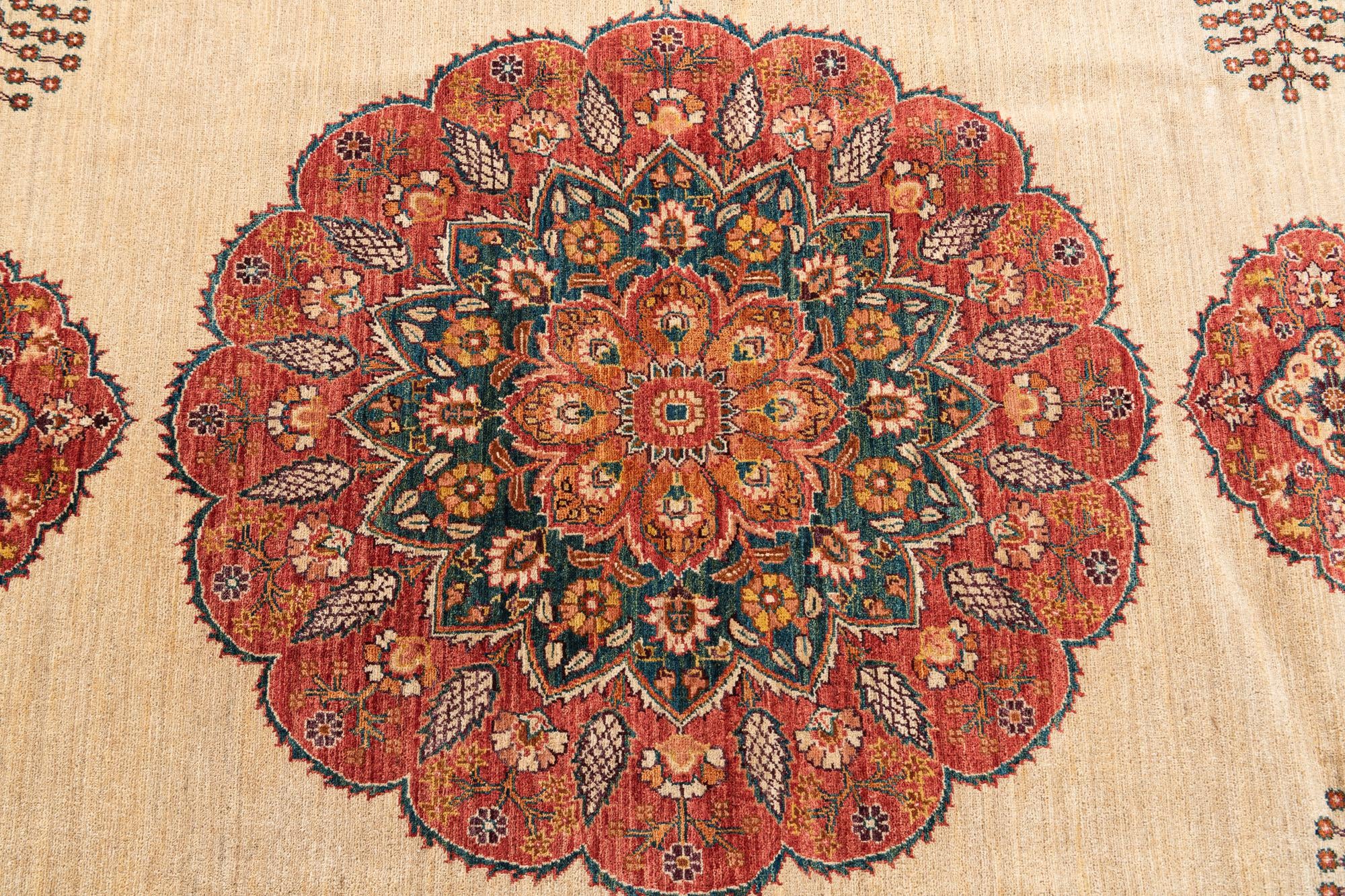 6' 8 x 9' 10 Hand Knotted Ariana Ziegler Oriental Rug