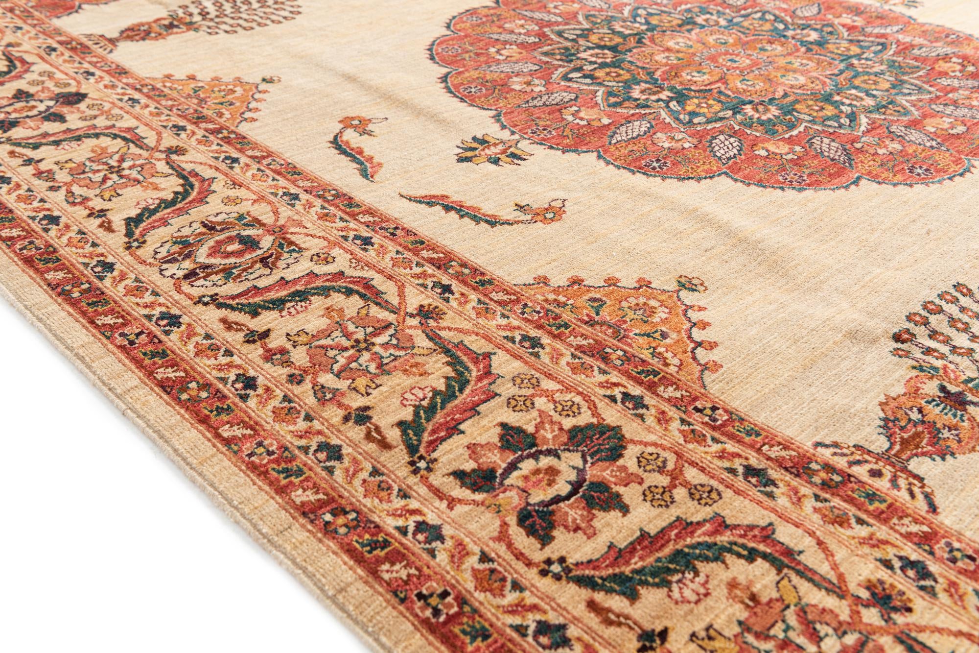 6' 8 x 9' 10 Hand Knotted Ariana Ziegler Oriental Rug