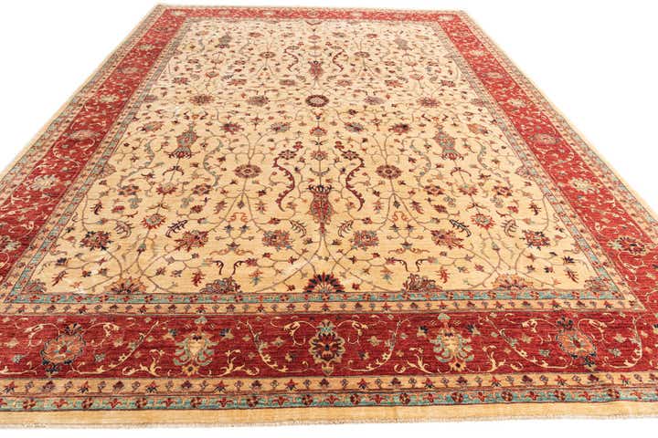 9' 10 x 13' 2 Hand Knotted Ariana Ziegler Oriental Rug