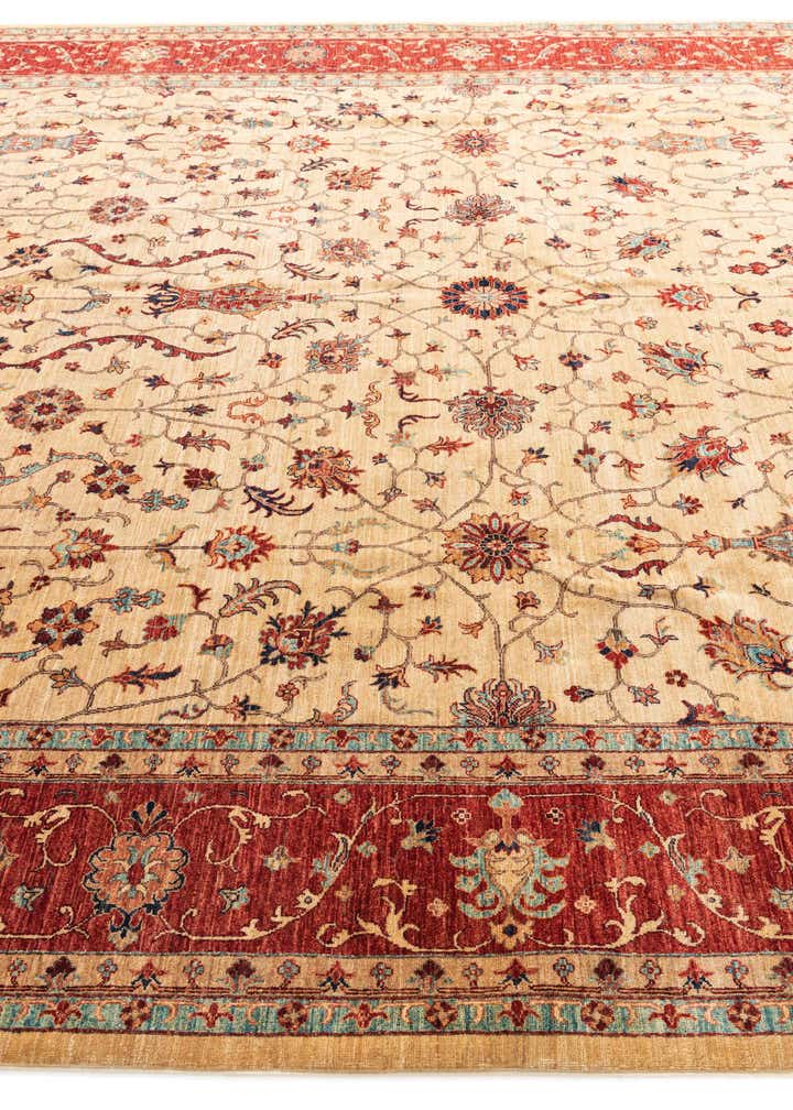 9' 10 x 13' 2 Hand Knotted Ariana Ziegler Oriental Rug