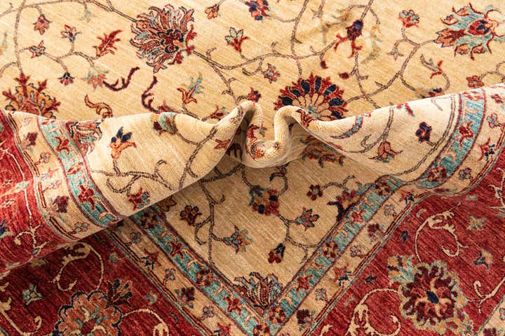 9' 10 x 13' 2 Hand Knotted Ariana Ziegler Oriental Rug