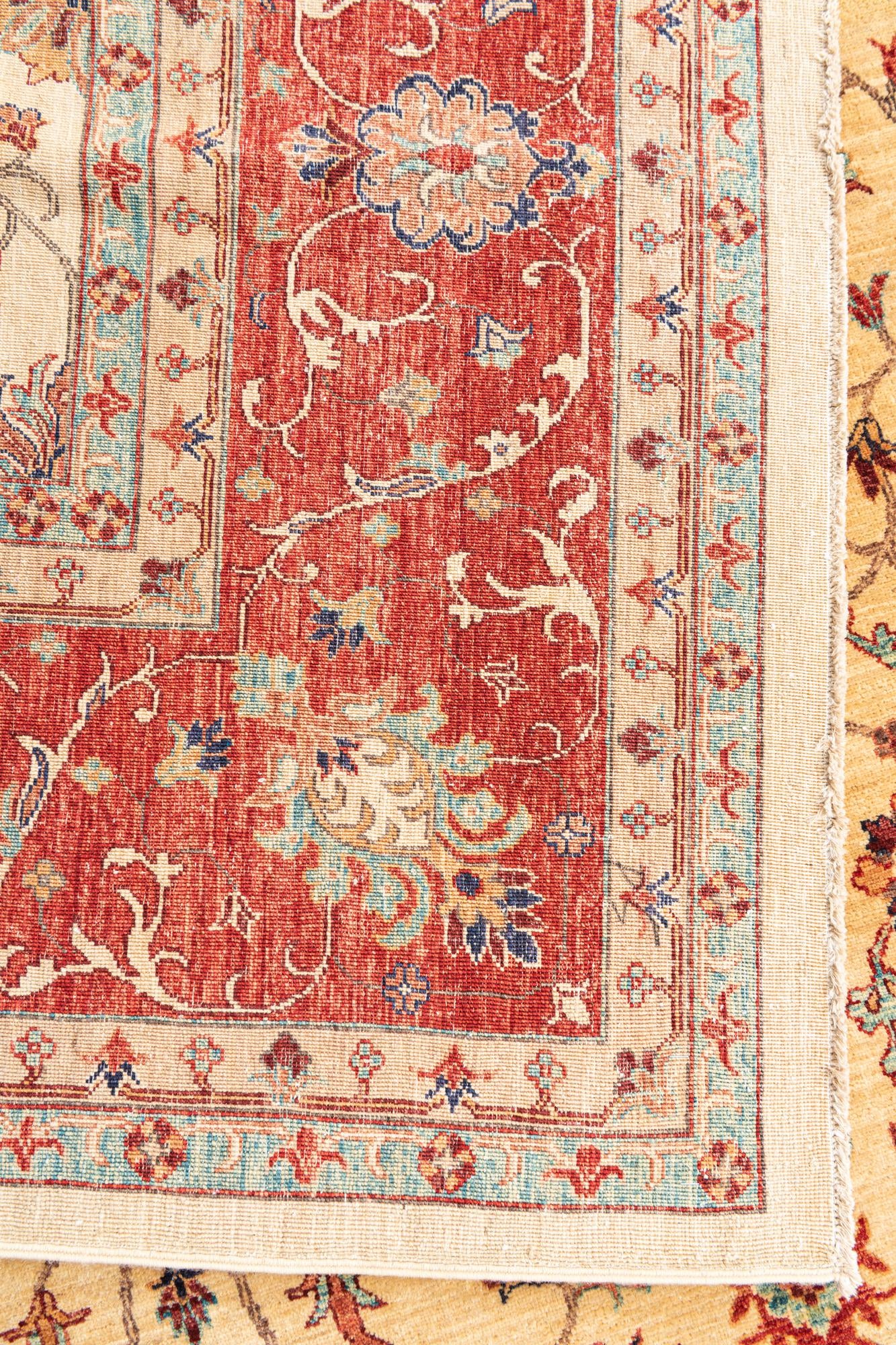 9' 10 x 13' 2 Hand Knotted Ariana Ziegler Oriental Rug