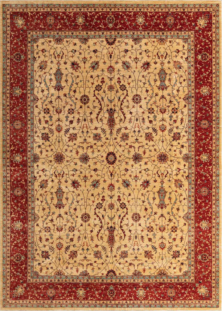 9' 10 x 13' 2 Hand Knotted Ariana Ziegler Oriental Rug
