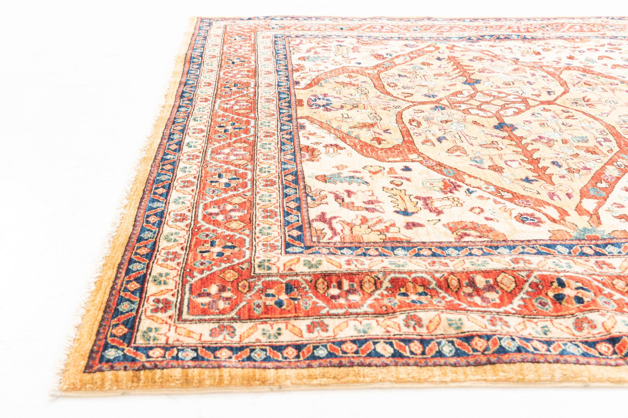5' 7 x 7' 7 Hand Knotted Ariana Ziegler Oriental Rug