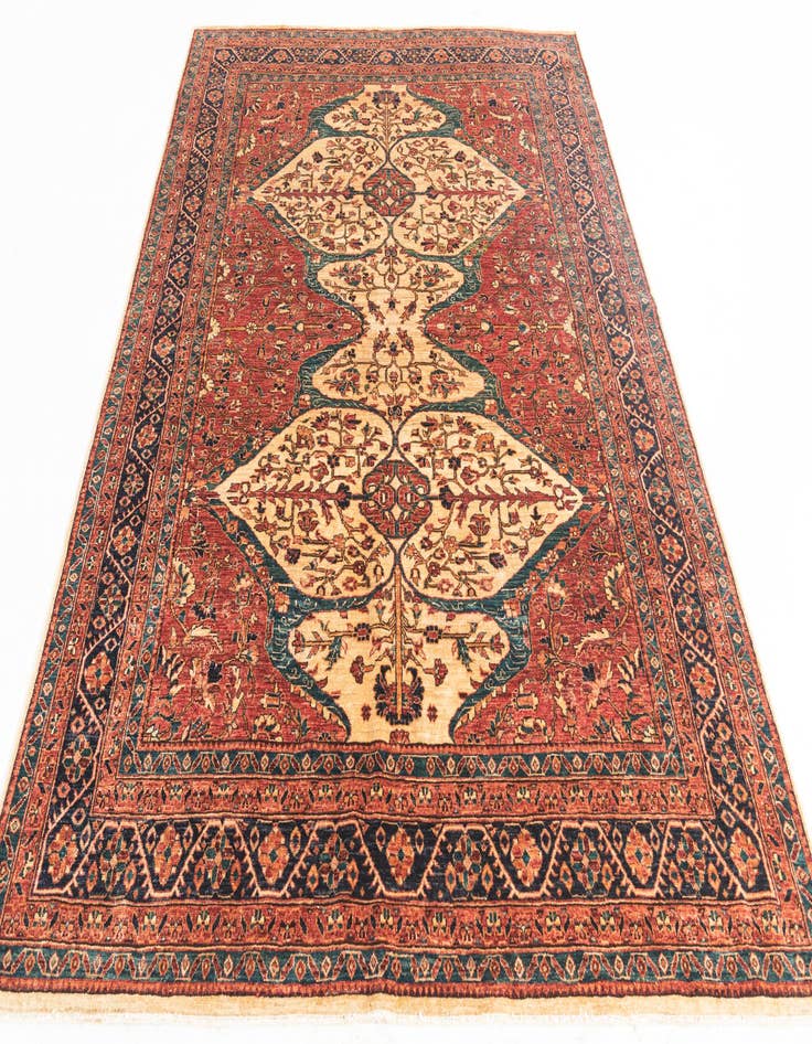 Detail image of 5' 8 x 8' 1  Hand Knotted Ariana Ziegler Oriental Rug