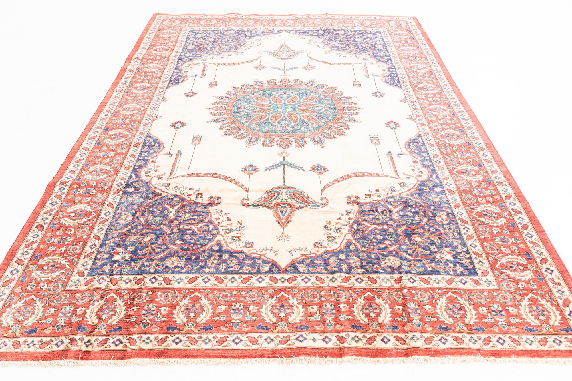 6' 5 x 9' 4 Hand Knotted Ariana Ziegler Oriental Rug