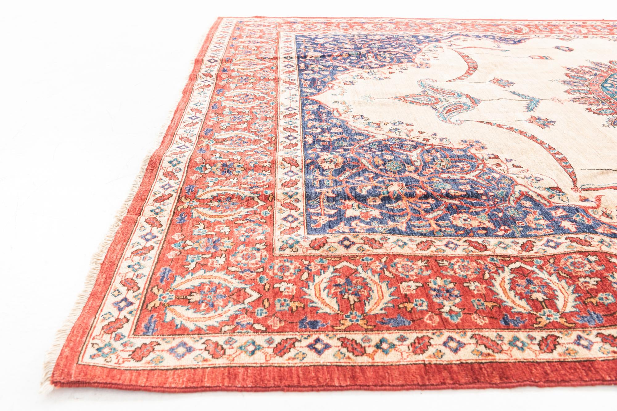 6' 5 x 9' 4 Hand Knotted Ariana Ziegler Oriental Rug