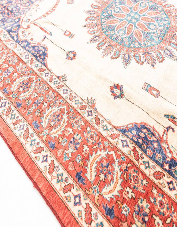 Detail image of 6' 5 x 9' 4  Hand Knotted Ariana Ziegler Oriental Rug