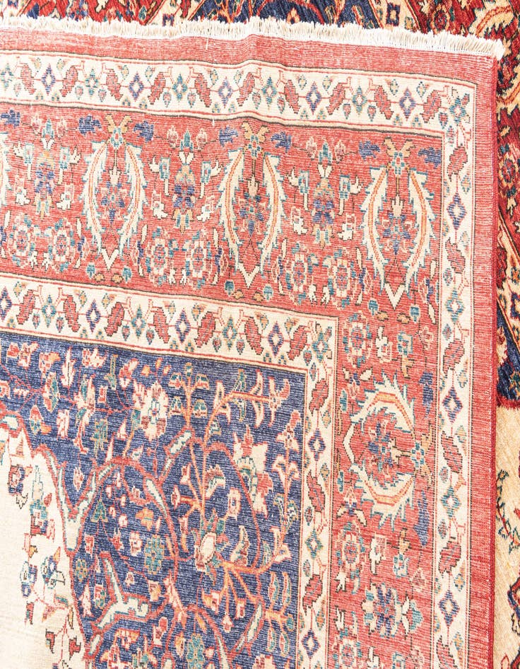 Detail image of 6' 5 x 9' 4  Hand Knotted Ariana Ziegler Oriental Rug