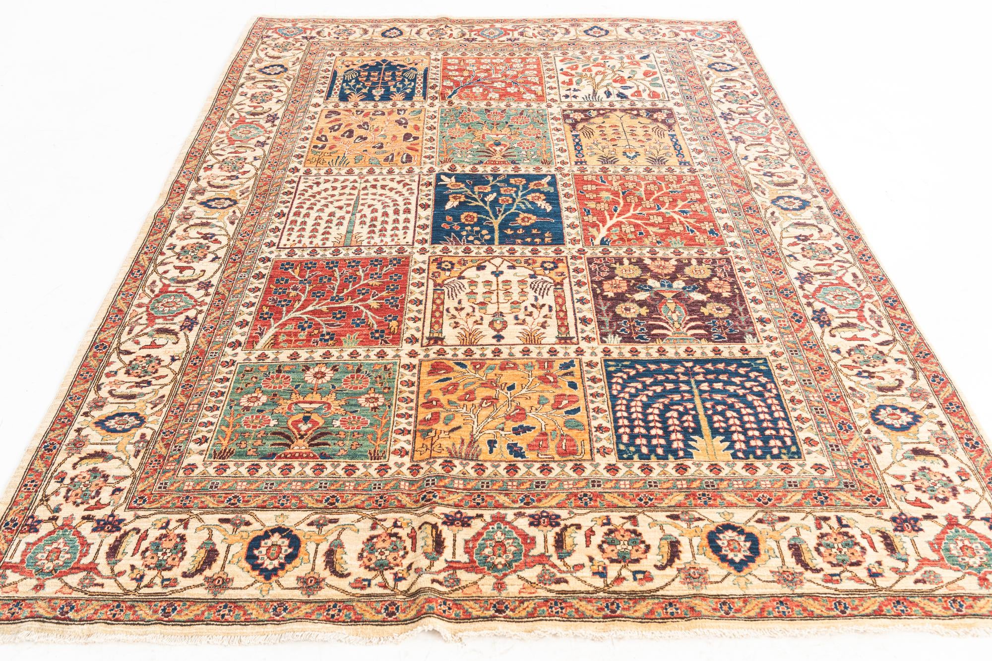 5' 10 x 8' 3 Hand Knotted Ariana Ziegler Oriental Rug