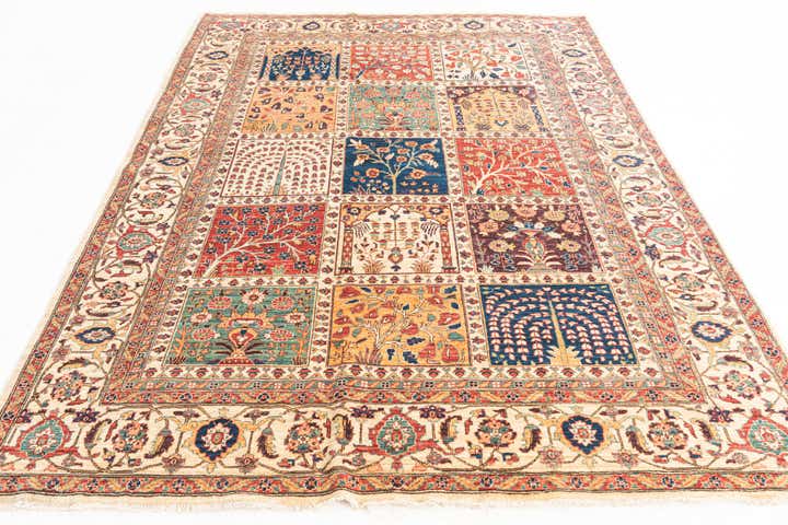 5' 10 x 8' 3 Hand Knotted Ariana Ziegler Oriental Rug