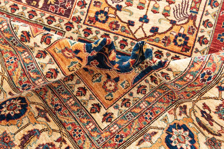 5' 10 x 8' 3 Hand Knotted Ariana Ziegler Oriental Rug