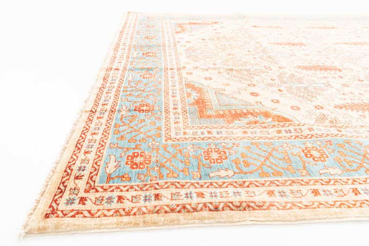 6' 8 x 9' 9 Hand Knotted Ariana Ziegler Oriental Rug