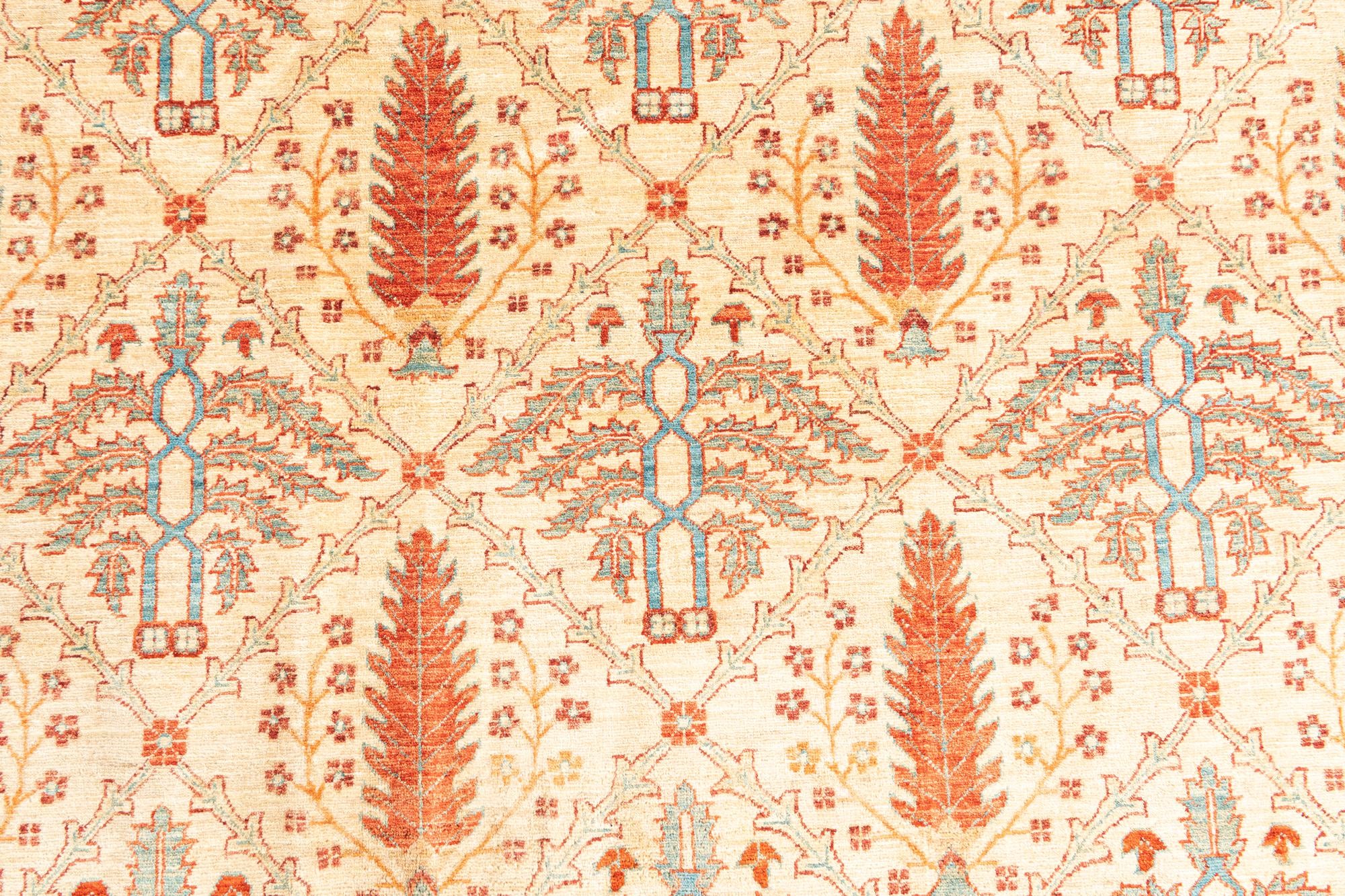 6' 8 x 9' 9 Hand Knotted Ariana Ziegler Oriental Rug