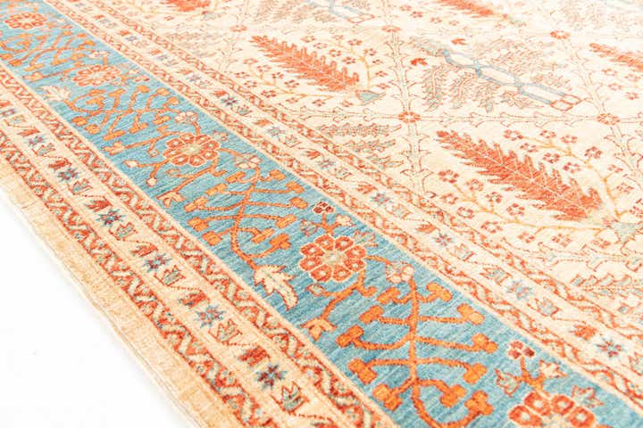 6' 8 x 9' 9 Hand Knotted Ariana Ziegler Oriental Rug