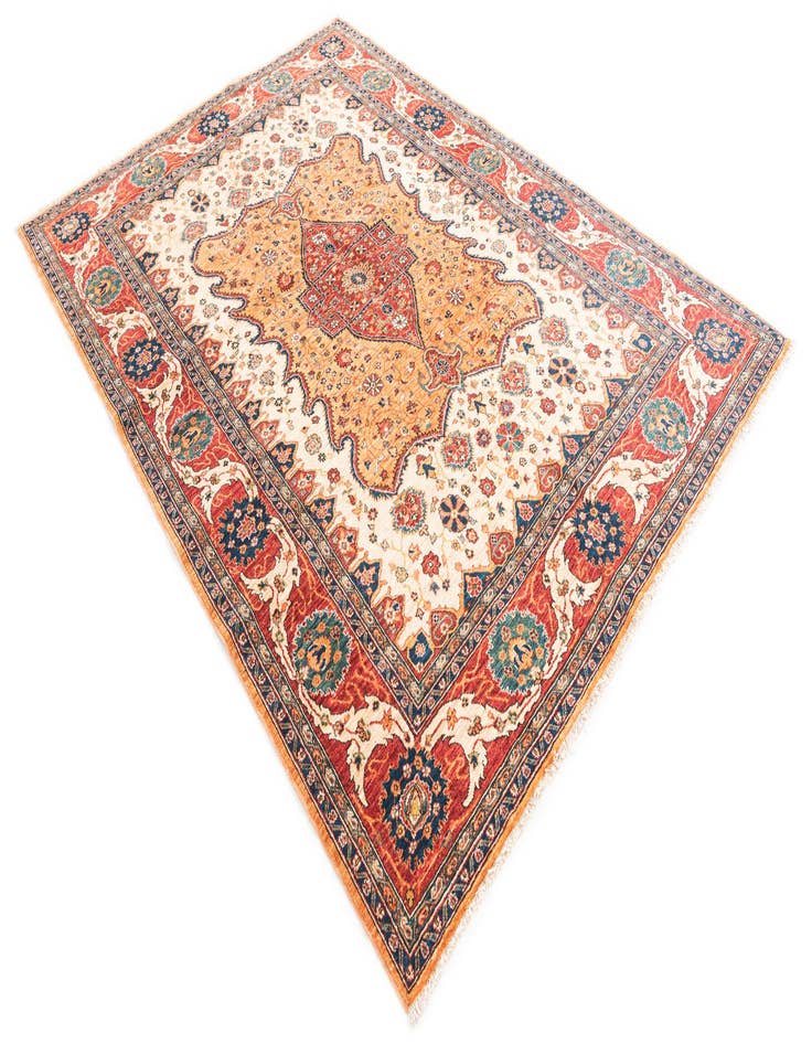 Detail image of 5' 9 x 8'  Hand Knotted Ariana Ziegler Rug