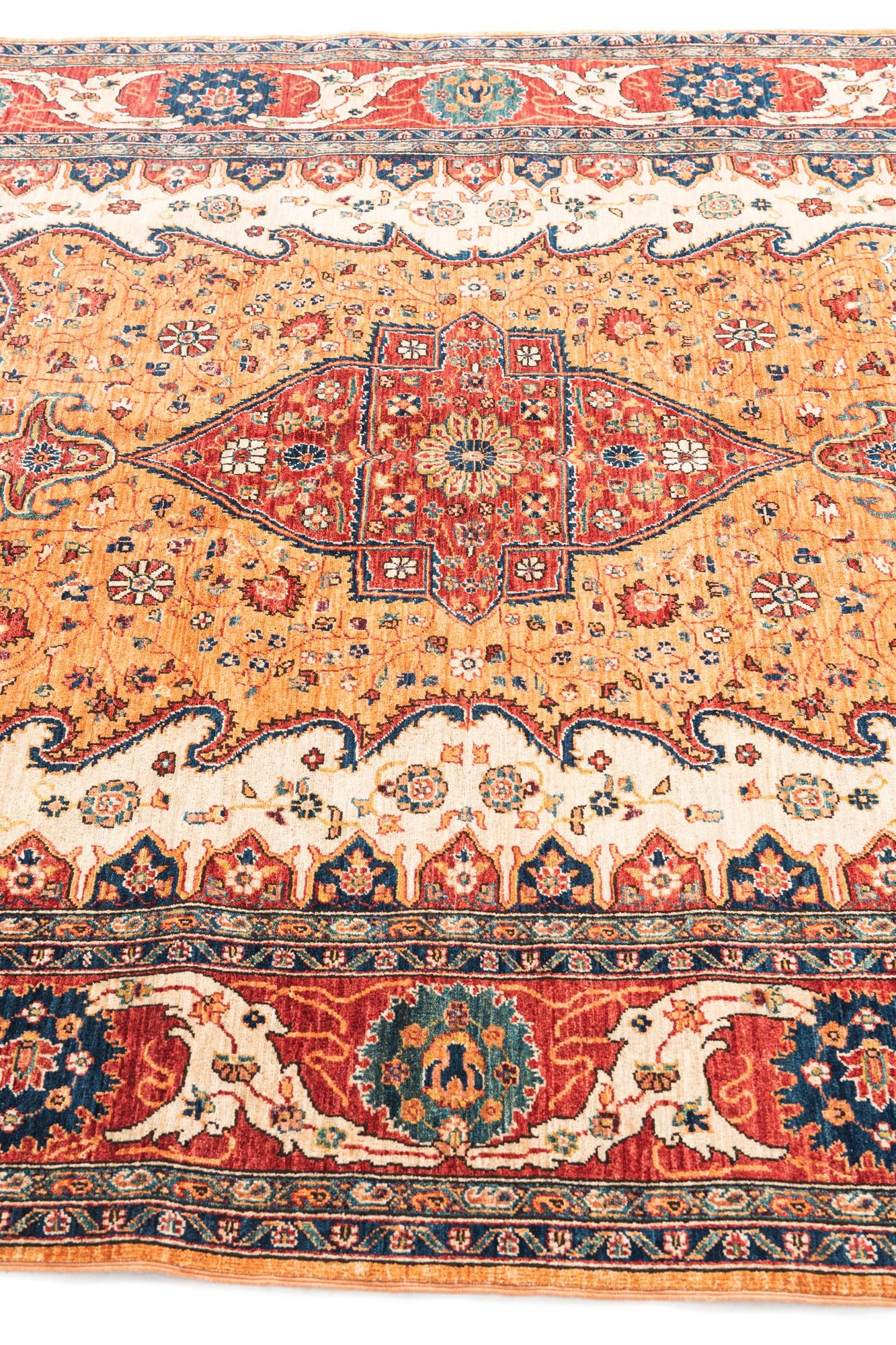 5' 9 x 8' Hand Knotted Ariana Ziegler Rug