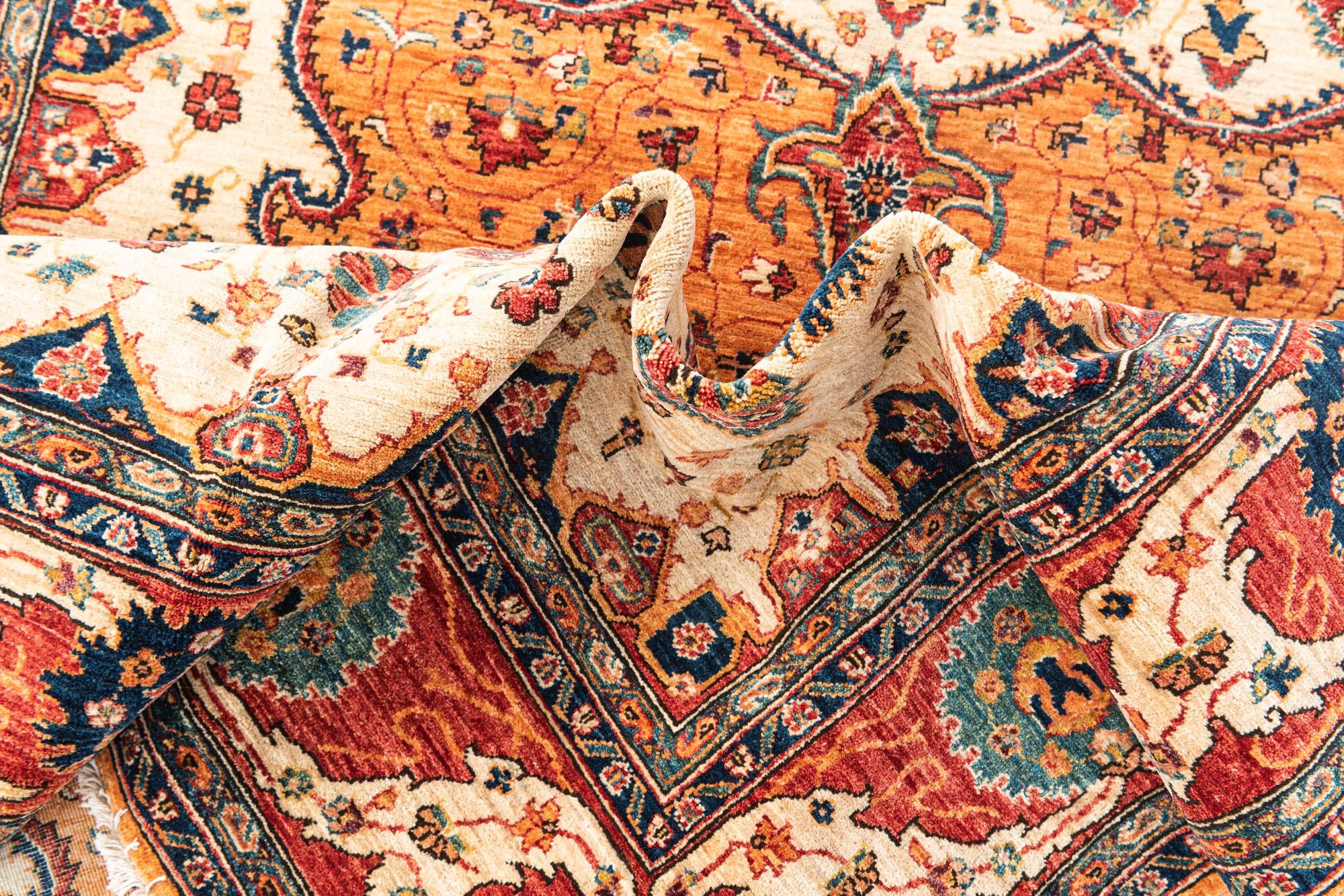 5' 9 x 8' Hand Knotted Ariana Ziegler Rug