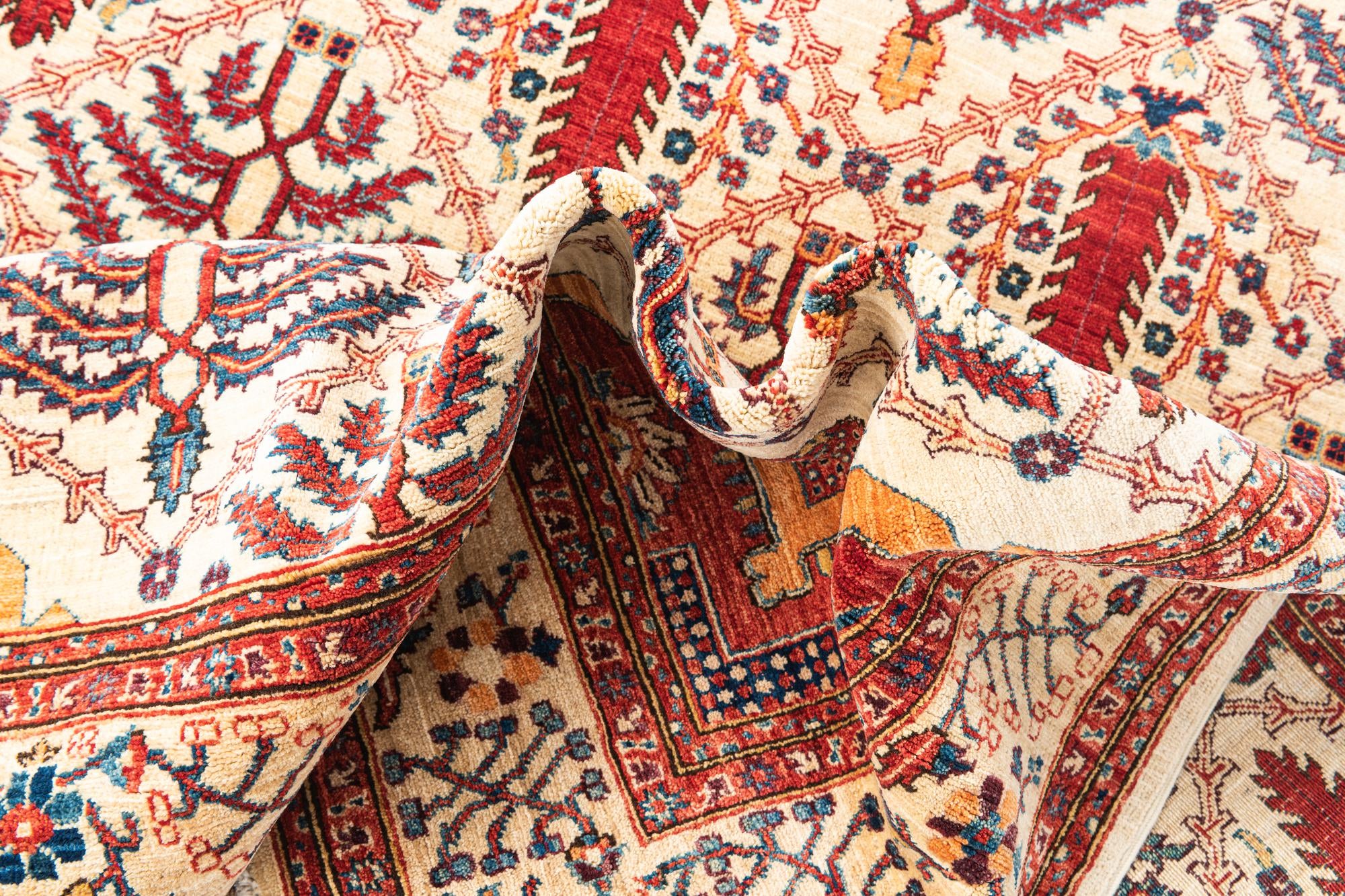 4' 10 x 6' 5 Hand Knotted Ariana Ziegler Oriental Rug