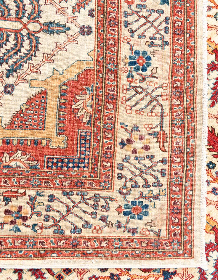 Detail image of 4' 10 x 6' 5  Hand Knotted Ariana Ziegler Oriental Rug